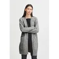 Produktbild: Ichi Strickjacke IHKAMARA CA2 20116698 Klassischer Cardigan mit seitlichen Taschen grau M