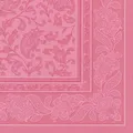 Produktbild: PAPSTAR 1 Karton = 8x20 Servietten ROYAL Collection 1/4-Falz 40 cm x 40 cm rosa Ornaments 11415