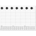 Produktbild: Sigel H6550 Schreibunterlage Papier Monatsplan (B x H) 59.50 cm x 41 cm 2026,