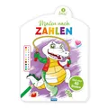 Produktbild: TRÖTSCH - Malen nach Zahlen - Level 3 | Malen nach Zahlen Malbuch zum Zahlenlernen mit nummerierten Flächen: Ausmalbuch mit Stickern zum Verschönern der Tiermotive | Ab 3 Jahren