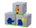 Produktbild: Lifeney Faltbox Aufbewahrungsbox-Set, Boxen mit Deckel, Kinderzimmer-Organizer