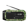 Produktbild: Tragbares Radio Reise-Radio Taschenlampe Solarpanel SOS-Alarm Blaupunkt ER20GC