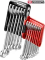 Produktbild: FACOM Ringmaul-Schlüssel- Satz Maulringschlüssel  7 bis 24mm 14 tlg mit Halter