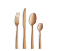 Produktbild: Beckmann & Rommerskirchen Besteck-Set PADINA (16-tlg), 4 Personen, Edelstahl 18/0, PVD kupfer, mattiert