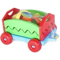 Produktbild: Vedes Sandform Outdoor active Nachziehwagen mit Eimergarnitur, 6-teilig, ca. 40x32x23