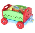 Produktbild: Vedes Sandform Outdoor active Nachziehwagen mit Eimergarnitur, 6-teilig, ca. 40x32x23