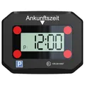 Produktbild: Miraval Digitale Parkscheibe, Intelligentes Parken, LCD-Anzeige, automatisch, elektrische Parkuhr (Schwarz)