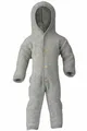 Produktbild: Engel Baby Overall mit Kapuze Wollfleece hellgrau melange - Größe 74/80 575722