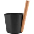 Produktbild: Saunabeeil Rento Schwarz 5 Liter Aluminium