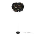 Produktbild: Stehleuchte - schwarz - Blätter - Metall - 180 cm