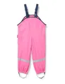 Produktbild: Playshoes Matschhose Regenlatzhose Fleece-Futter Unisex Kinder Wind- und wasserdichte Regenhose Regenbekleidung, pink, 104