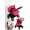 Produktbild: ABC Design Migno Puppenwagen, Farbe Kinderwagen: Berry