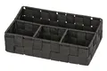 Produktbild: WENKO Organizer mit 4 Fächern Box Ablage 26x6,5x17cm Bad Korb Schmuck Spangen