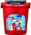 Produktbild: Vileda 10511 SuperMocio Eimer mit Powerpresse - für einfaches und kraftsparendes Auswringen des Wischmops - kein Bücken, keine nassen Hände (128767)