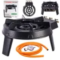 Produktbild: Touristischer Gaskocher mit einer Leistung von 9,8 kW - für 11-kg-Flaschen