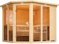 Produktbild: Karibu Innensauna Esma inkl. Saunaofen 9kW integr. Steuerung