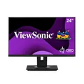 Produktbild: Viewsonic VG2448A-2 60,5 cm (24 Zoll) Büro Monitor (Full-HD, IPS-Panel, HDMI, DP, USB 3.0 Hub, Höhenverstellbar, Lautsprecher, Eye-Care, 4 Jahre Austauschservice) Schwarz