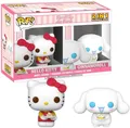 Produktbild: Funko POP! Hello Kitty - Cinnamoroll & Hello Kitty with Cake Assembled #92854