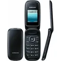 Produktbild: Samsung GT-E1272 Schwarz Dual Sim Klapphandy Tastenhandy Werkshandy ohne Kamera - Schwarz