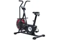 Produktbild: SportPlus Heimtrainer SP-FB-2000, Air Bike, Indoor Heimtrainer Fahrrad, stufenloser Widerstand, Fanbike