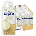 Produktbild: Alpro Sojadrink, Vanillegeschmack, Pflanzlicher Drink, Vegan, Laktosefrei, Glutenfrei, UHT, 15x250ml, 15er Pack