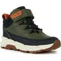 Produktbild: Geox Flexyper Sneaker high Grün - Beige/Schwarz/Grün - 38