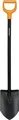 Produktbild: Fiskars 1066716 Spaten Arbeitsbreite 180 mm D-Griff (1066716)