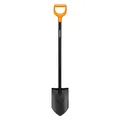 Produktbild: Fiskars Gärtnerspaten für harte, steinige Böden, Spitz, Länge 116,6 cm, Hochwertiges Stahl-Blatt/Kunststoff-Stiel, Schwarz/Orange, Solid, 11066716
