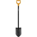 Produktbild: Fiskars 1066716 Gärtnerspaten Solid spitz mit rutschfestem Tritt, D-Griff, 116cm