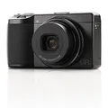 Produktbild: Ricoh GR IIIx Digitalkamera [Brennweite 40 mm] [Ausgestattet mit großem CMOS-Sensor im APS-C-Format mit 24,2 Mio. Pixel] [Die ultimative Schnappschusskamera] Black