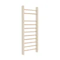 Produktbild: Sprossenwand Holz Kletterwand Rehabilitation Klettergerüst 11 Sprossen 195x80cm