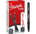 Produktbild: Sharpie Gelschreiber Gel-Stift S-Gel Einziehbar Rot 0,7 mm (12 Stück)