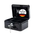 Produktbild: Geldkassette Stahlblech, Größe 1, (B) 152 (T) 125 (H) 81 mm schwarz