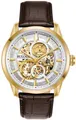 Produktbild: Bulova Herren Automatikuhr Sutton Skelethon 97A138 Edelstahl IP.GOLD-Mineral-WR