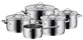 Produktbild: WMF Topfset Aparto 5 Teilig  Cromargan® Edelstahl rostfrei 18/10, Induktion