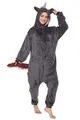 Produktbild: Corimori Partyanzug Erwachsenen Onesie Kostüm in den Größen 150-190cm, Jumpsuit, Pyjama, Fasching, Kigurumi, Tierkostüme, Punk Einhorn 