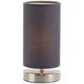 Produktbild: BRILLIANT Lampe Clarie Tischleuchte eisen/grau | 1x D45, E14, 40W, geeignet für
