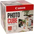 Produktbild: Canon PP-201 13x13 cm Photo Cube Creative Pack White Orange 40 Bl