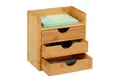 Produktbild: relaxdays Organizer Schreibtisch Organizer mit 3 Schubladen