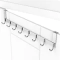 Produktbild: Türhaken Stahl 8 Stück Wandhaken Garderobenhaken 2 cm Aufhänger Tür robust Set