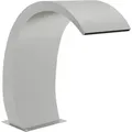 Produktbild: vidaXL Pool-Wasserfall mit LEDs 22x60x70 cm Edelstahl 304 - Silber