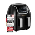 Produktbild: Russell Hobbs Heißluftfritteuse Doppelkammer [2 Fächer je 4,25l, nur getrennt nutzbar, Gesamtvolumen 8,5l] Rapid Air Fryer Technik (8 Programme, spülmaschinenfest,Touchscreen) AirFryer 27290-56S
