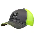 Produktbild: John Deere Charcoal with Neon Yellow Mesh Backing Snapback Hat - 13080411CH00