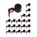 Produktbild: Elektronischer Summer Piezo Buzzer 85 dB 12V 20 Stück Schwarz Alarm