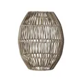 Produktbild: Kleiner Outdoor Lampenschirm ,Linde' in Rattan-Optik, natur, 30cm