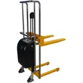 Produktbild: Qteck Semi-elektrische Minilifter 650mm Gabellänge 90-1500mm Hubhöhe Mit 400kg Hubkraft