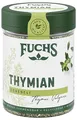 Produktbild: Fuchs Gewürze - Thymian gerebelt - mediterrane Kräuternote für Feta, Gemüse und Fleischgerichte - natürliche Zutaten - 20 g in wiederverwendbarer, recyclebarer Dose