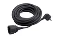 Produktbild: Meister Kunststoff-Verlängerungskabel 25 m – für innen (IP20) – Schuko-Kupplung – schwarz
