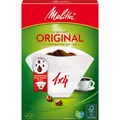 Produktbild: Melitta Original Kaffeefilter Filtertüten 1x4 in weiß 80 Stück