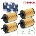 Produktbild: BOSCH F026407122 FILTER ÖLFILTER 4x FÜR AUDI A4 A5 A6 A7 Q5 Q7 PORSCHE VW TOUARE